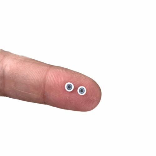 ojos arcilla polimérica